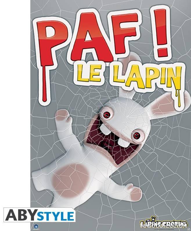 Affiches: Poster Ravinng Rabbids - Paf! The Rabbit (POSTER 98x68)