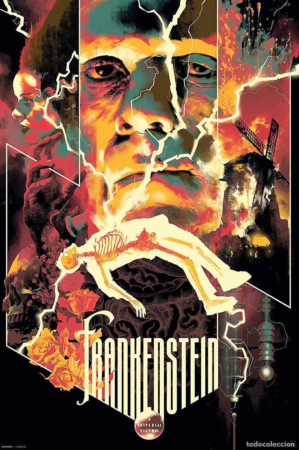 Carteles: Poster Frankenstein - Universal Monster (POSTER 61 x 91,5)