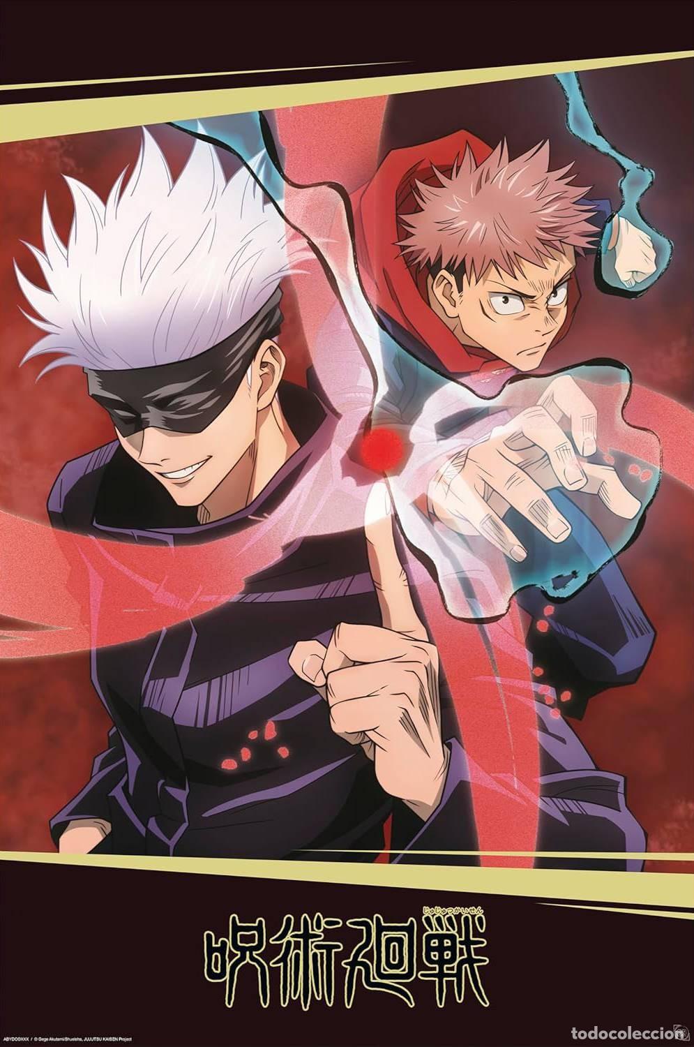 Affiches: Poster Itadori & Gojo - Jujutsu Kaisen (POSTER 91,5 x 61)