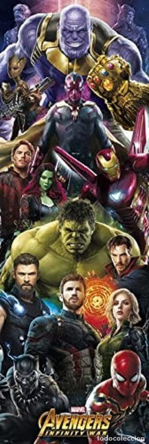 Affiches: Poster Puerta Infinity War - Los Vengadores (POSTER 53x158)