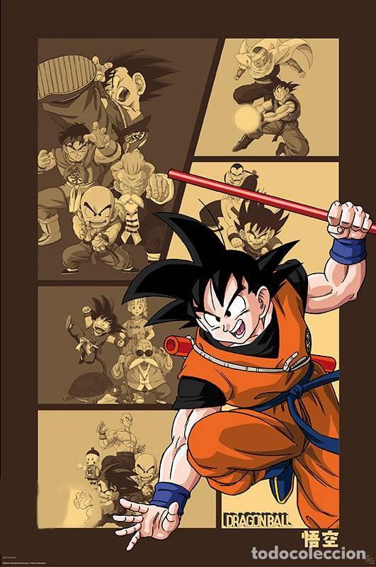 Affiches: Poster Goku Retro - Dragon Ball (POSTER 61 x 91,5)