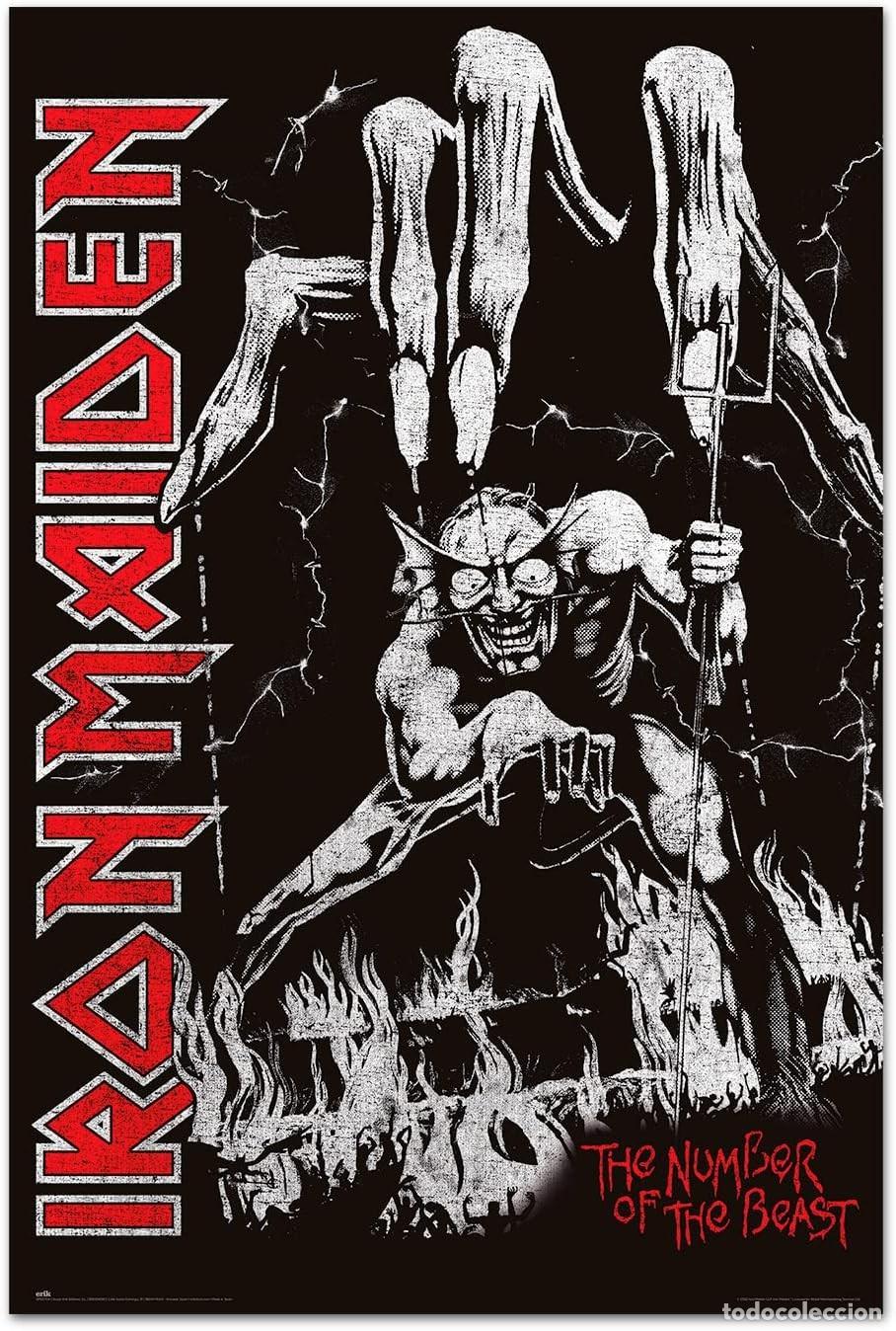 Affiches: Poster The Number of the beast - Iron Maiden (POSTER 61 x 91,5)