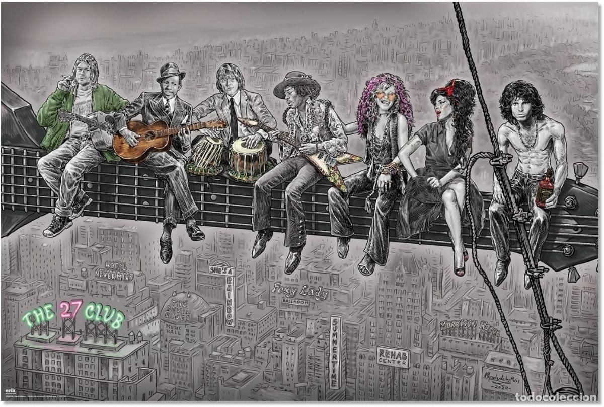 Plakate: Poster The 27 Club (POSTER 61 x 91,5)