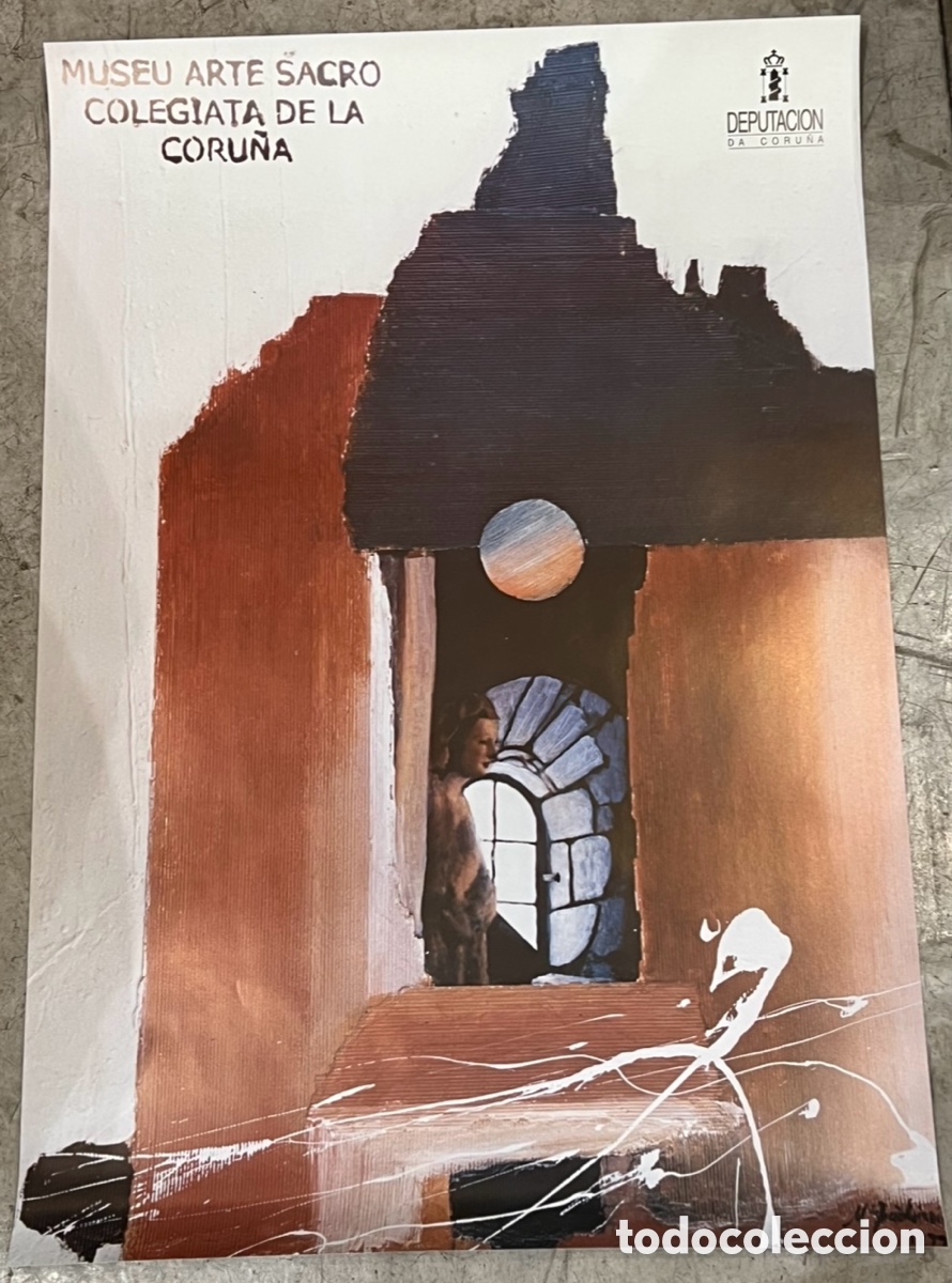 Carteles: Cartel. Museo de Arte Sacro. Colegiata de La Coru&ntilde;a. 1999.