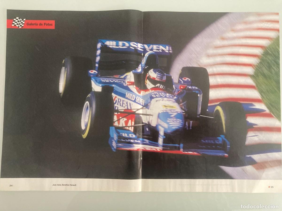 Carteles: POSTER , BENETTON B197, N&ordm;7, JEAN ALESI, 1997, FORMULA 1