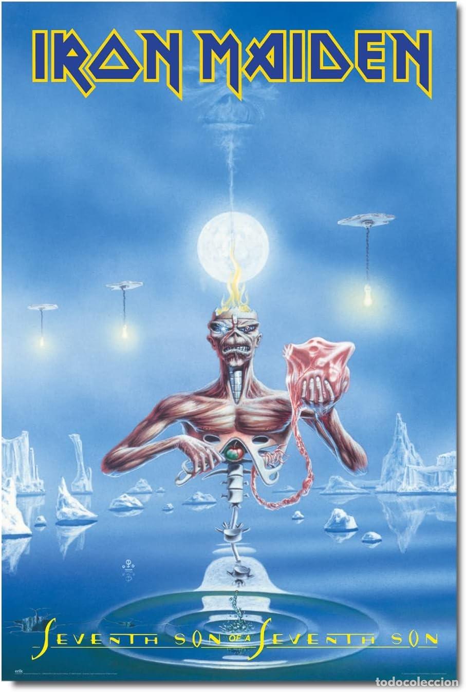 Carteles: Poster Seventh Son of a Seventh Son - Iron Maiden (POSTER 61 x 91,5)