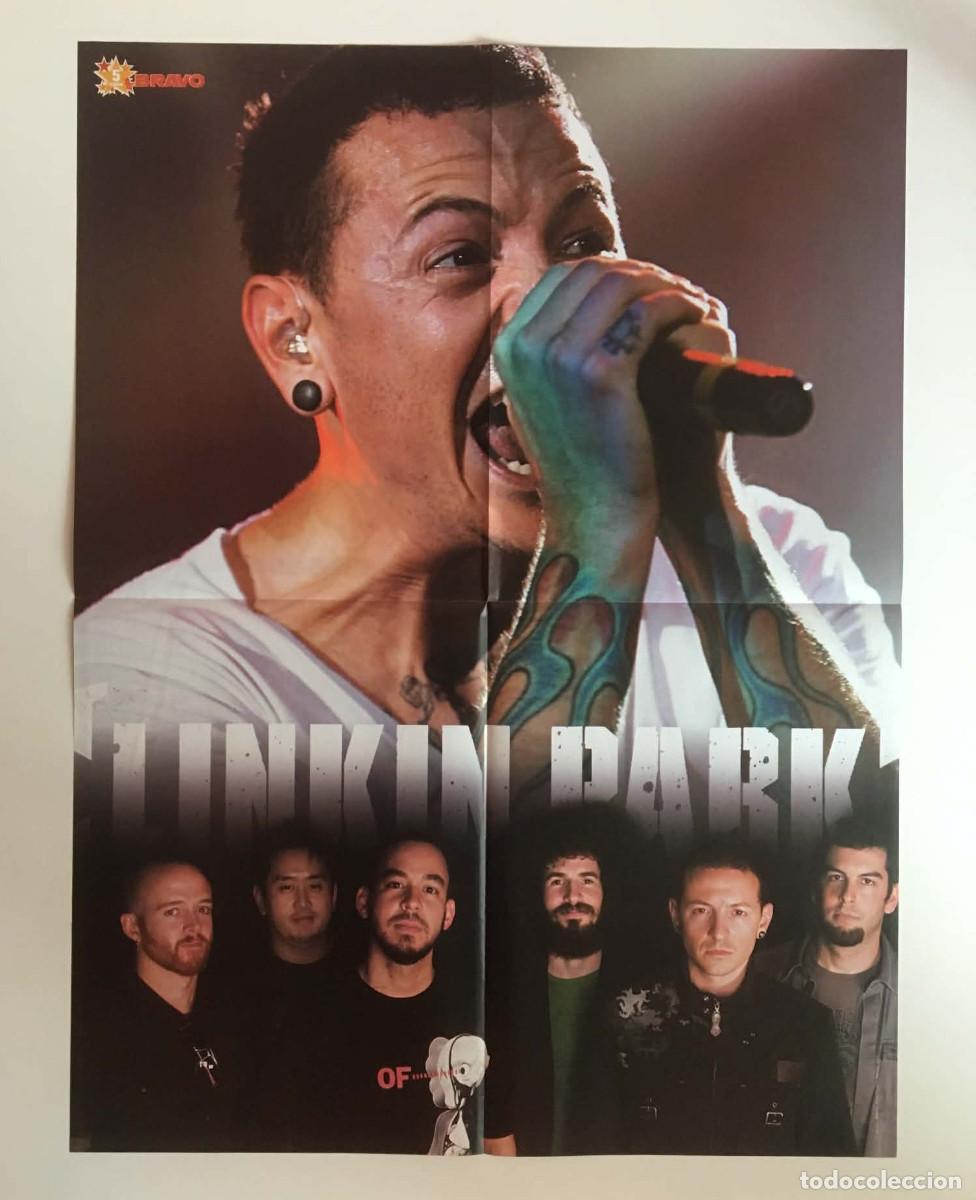 Carteles: Linkin Park / Pink Double-Sided Anniversary Poster A2 - Bravo Magazine Bulgaria Music