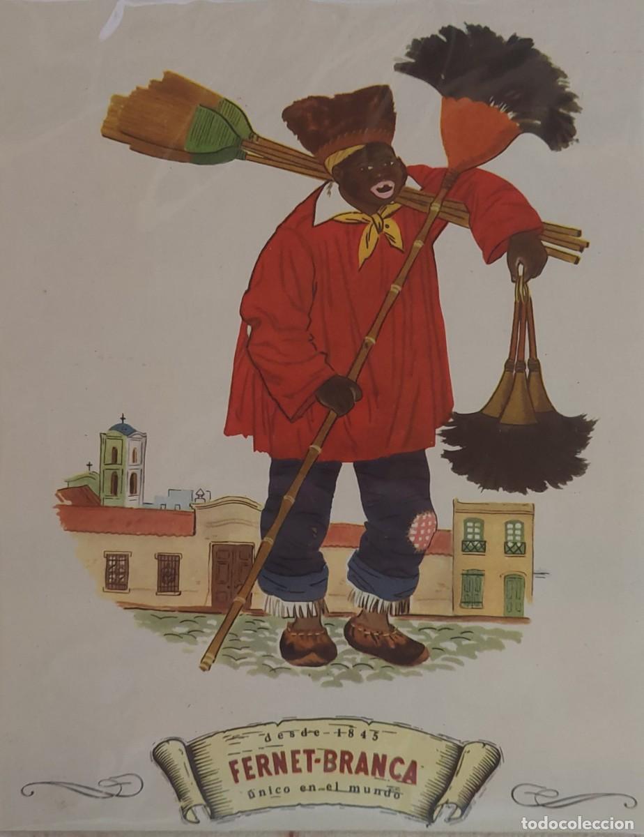 Carteles: ANTIGUO CARTEL (FERNET BRANCA ) ITALIA DEL 1960