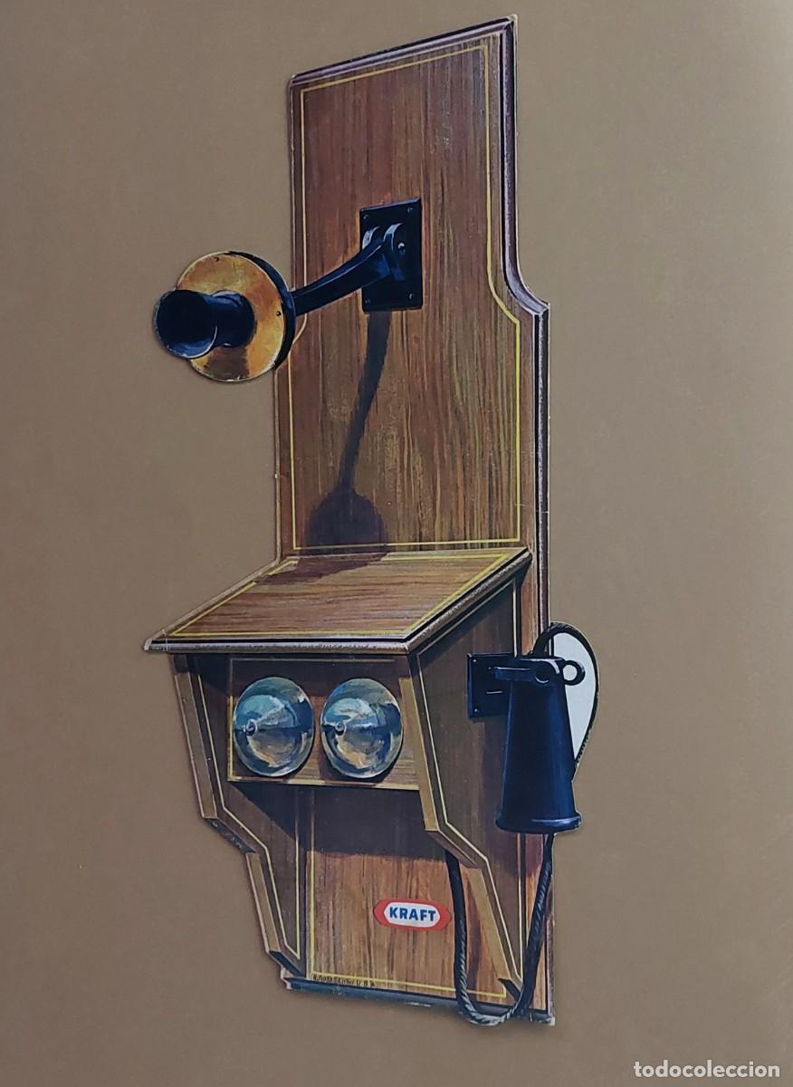Carteles: ANTIGUO CARTEL TROQUELADO AMERICANO( KRAFT FOODS ) 1970