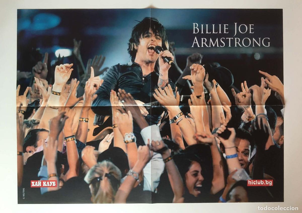 Carteles: Billie Joe Armstrong Green Day / Dimitar Berbatov Double-Sided Poster A2 - HiClub Bulgaria Music