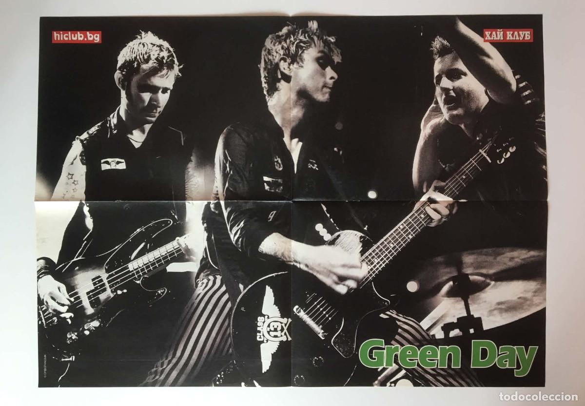 Carteles: Green Day / CNBLUE K-Pop K-Rock Double-Sided Vintage Poster A2 - HiClub Magazine Bulgaria Music