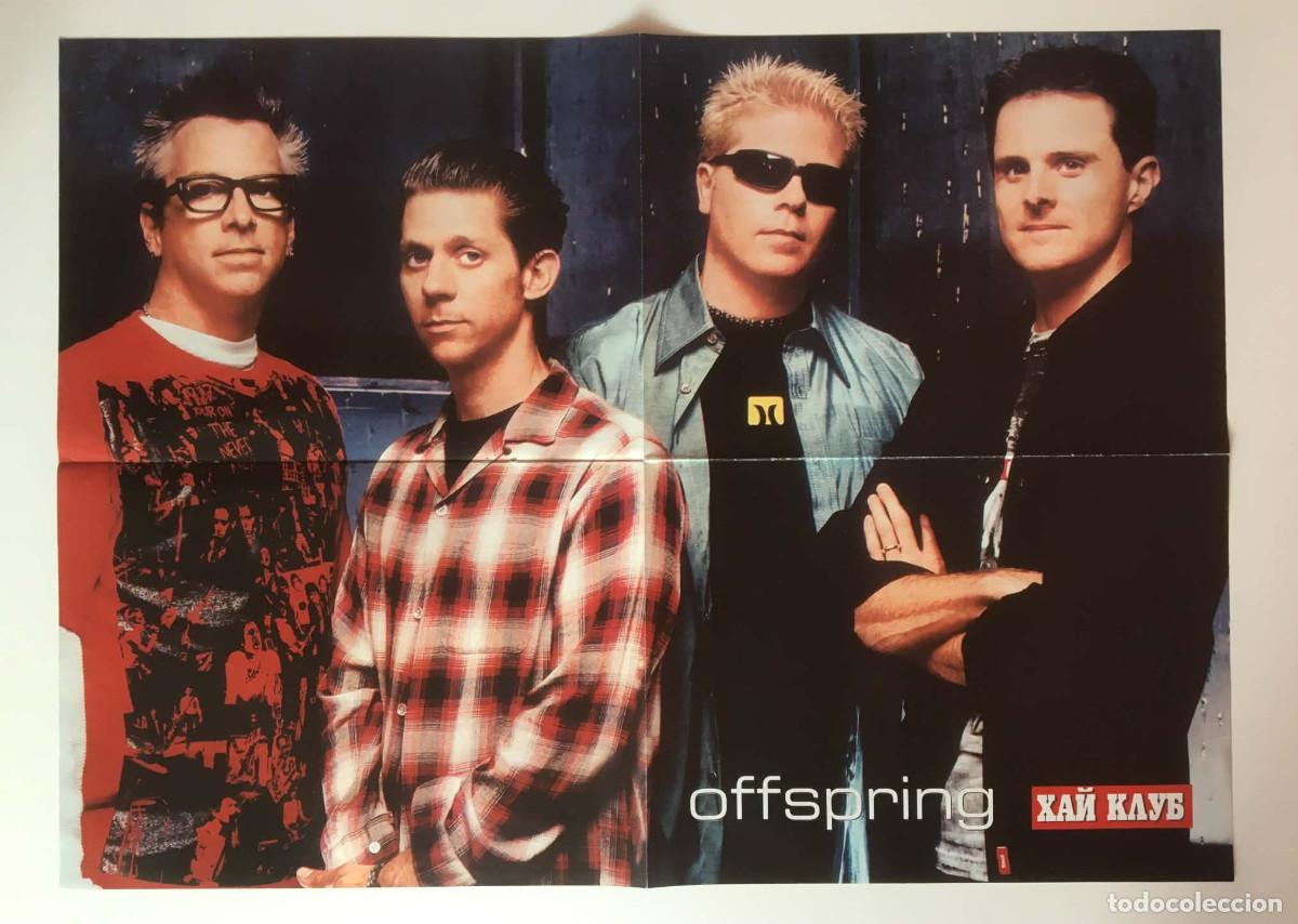 Carteles: The Offspring / Rap Stars Original Double-Sided Vintage Poster A2 - HiClub Magazine Bulgaria Music
