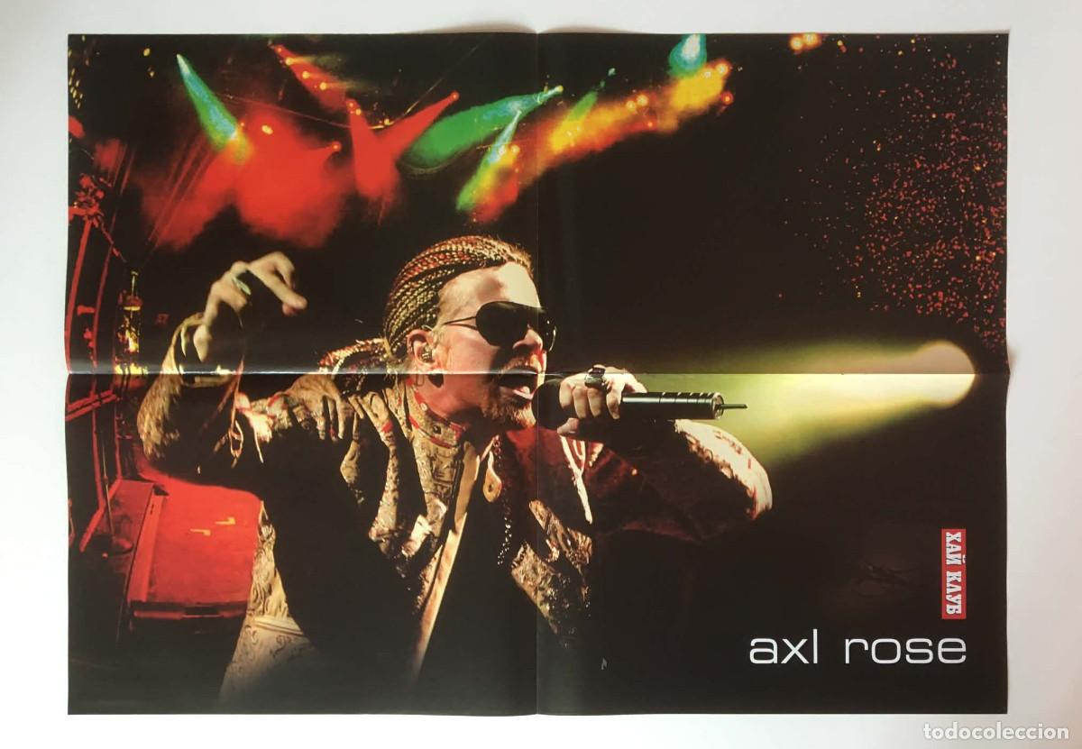 Carteles: Axl Rose Guns N' Roses / Grey's Anatomy Large Vintage Double-Sided Poster А2 - HiClub Bulgaria Music