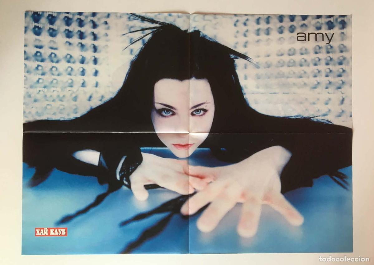Carteles: Amy Lee Evanescence / Galya Rare Vintage Double-Sided Poster A2 - HiClub Magazine Bulgaria Music