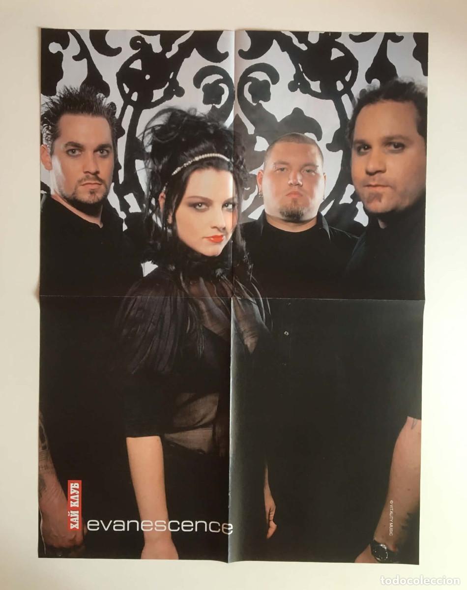 Carteles: Evanescence / Snow Patrol Rare Vintage Double-Sided Poster A2 - HiClub Magazine Bulgaria Music