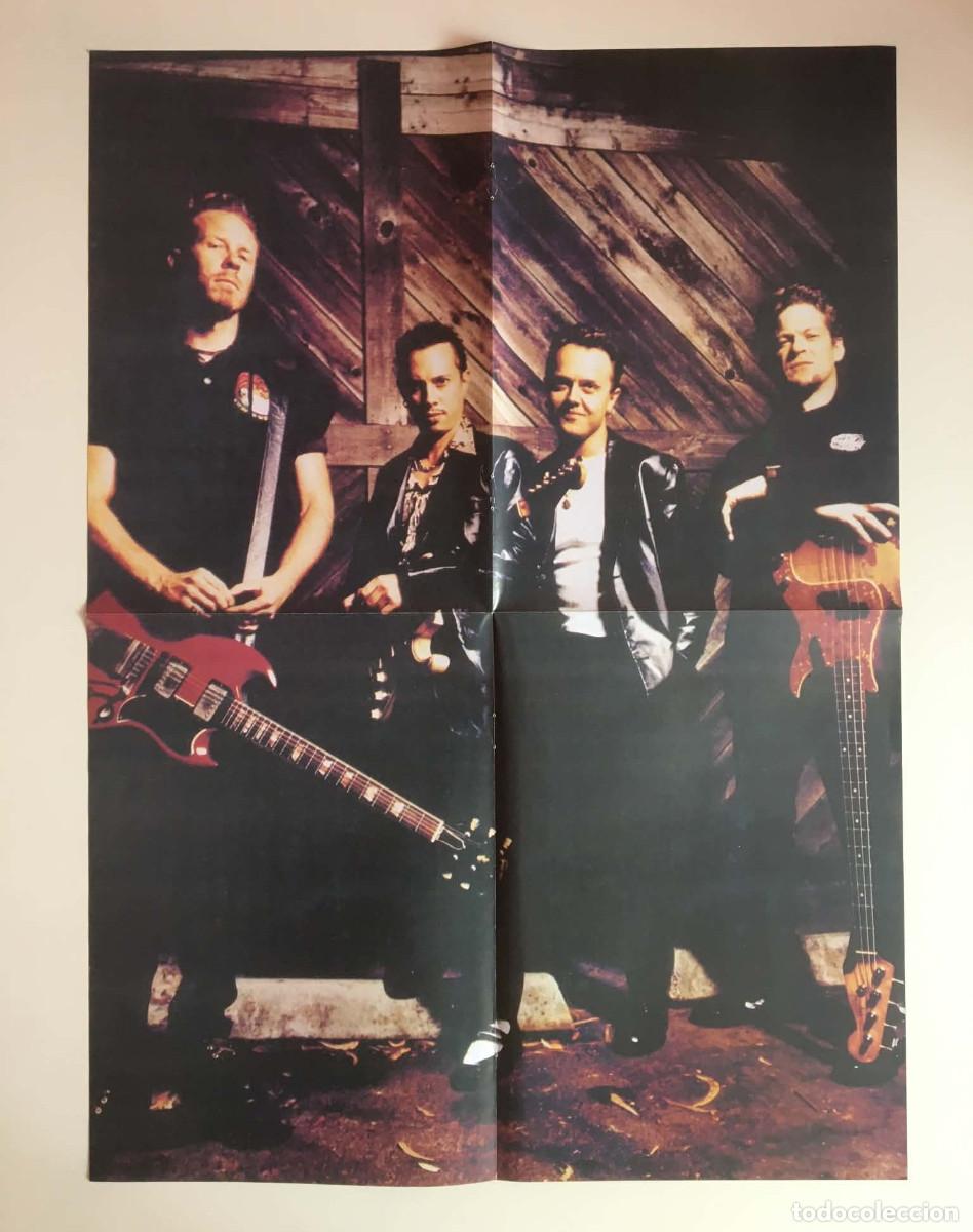 Carteles: Metallica / Spice Girls Original Vintage Double-Sided Poster A2 - Mix Magazine Bulgaria Music