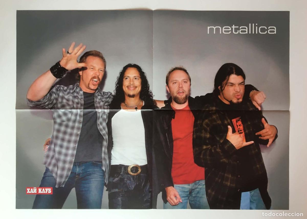 Carteles: Metallica / Katie Holmes Original Vintage Double-Sided Poster A2 - HiClub Magazine Bulgaria Music