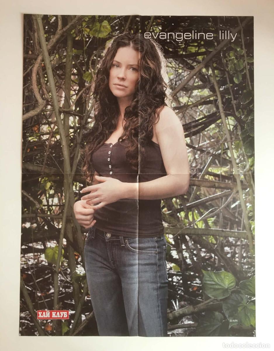 Carteles: Evangeline Lilly Lost / James Hetfield Metallica Original Double-Sided Poster A2 - HiClub Bulgaria