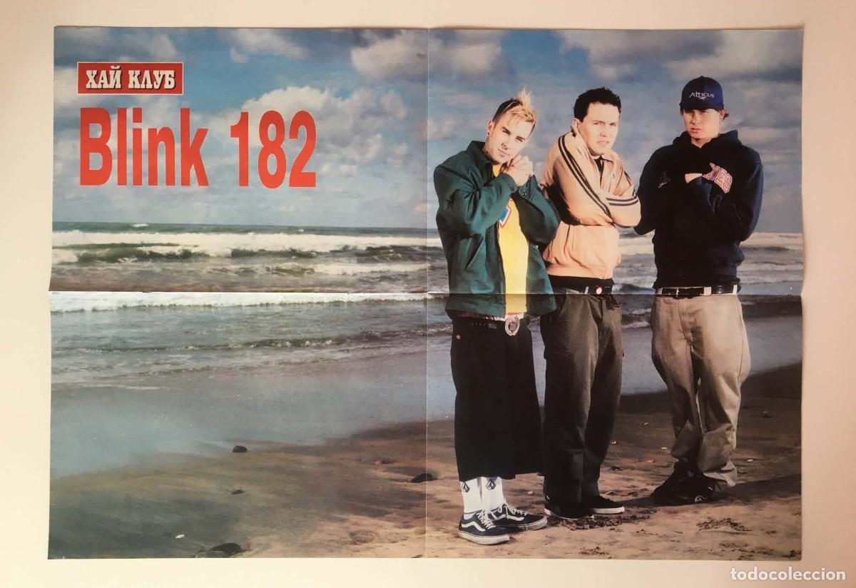 Affissi: Blink-182 / Placebo Original Double-Sided Poster A2 - HiClub Magazine Bulgaria Music Rock