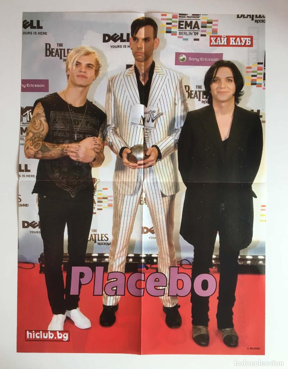 Affissi: Placebo MTV EMA Berlin '09 / Mis Adorables Vecinos Original Double-Sided Poster A2 - HiClub Bulgaria