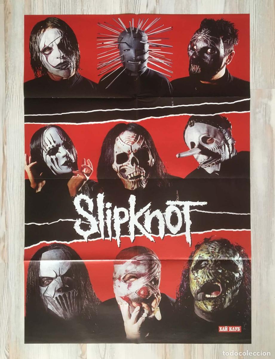 Carteles: Slipknot / Evanescence Amy Lee Giant Vintage Double-Sided Poster A1 - HiClub Magazine Bulgaria Music