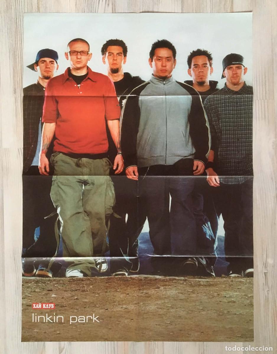 Carteles: Linkin Park / Blue Boyband Giant Original Vintage Double-Sided Poster A1 - HiClub Magazine Bulgaria