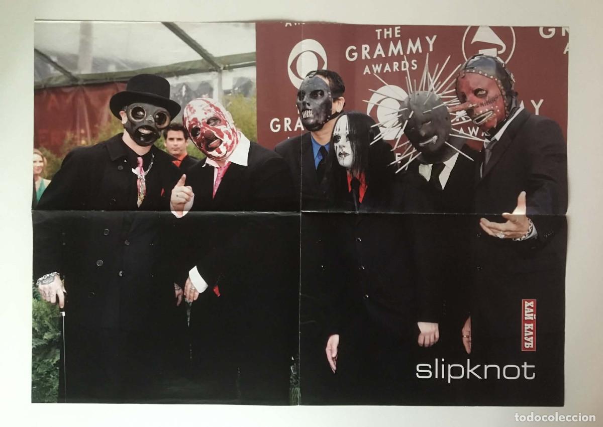 Carteles: Slipknot Red Carpet Grammy Awards Large Original Vintage Poster A2 - HiClub Magazine Bulgaria Music