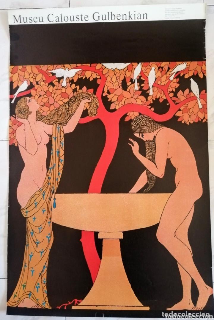 Carteles: Cartel Museu Calouste Gulbenkian. Barbier, Les chansons de Bilitis