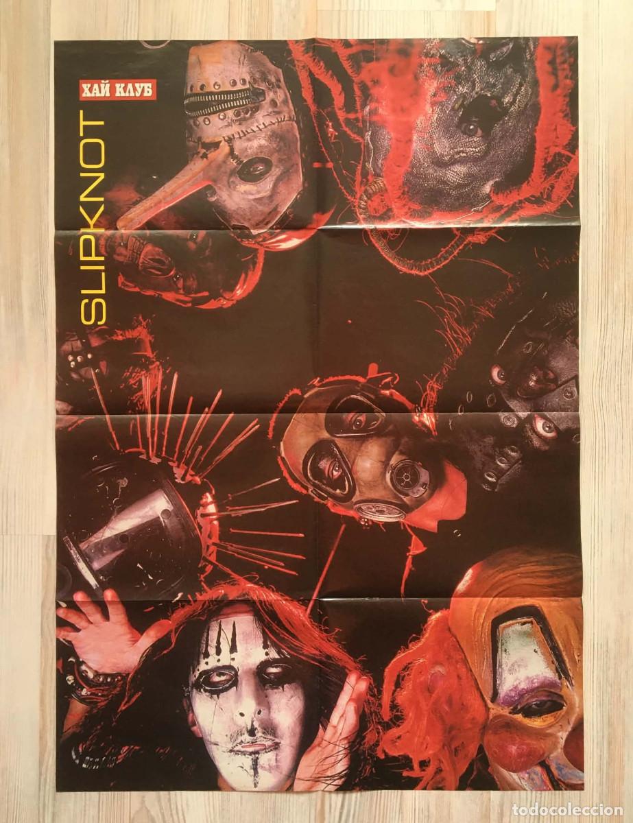 Carteles: Slipknot / Nelly Original Vintage Giant Double-Sided Poster A1 - HiClub Magazine Bulgaria Music