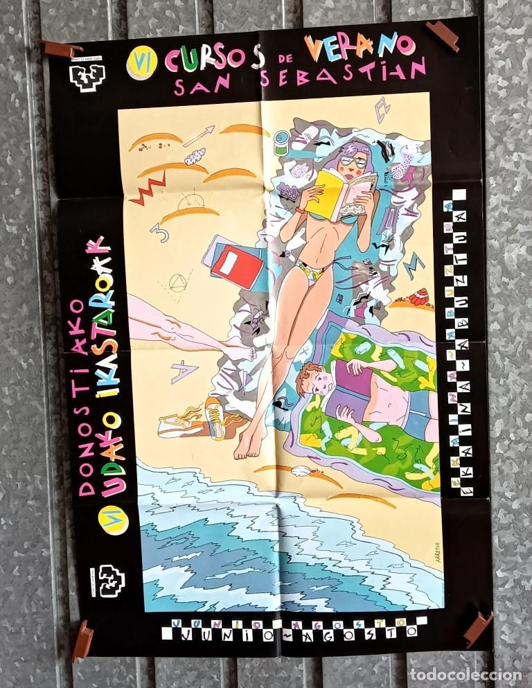 Carteles: Cartel IV curso verano San Sebasti&aacute;n - UPV/EHI --- IA 1987 7