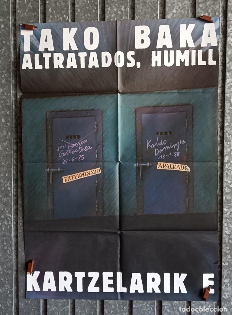 Carteles: Cartel TAKO BAKA - altratados, humill - gestoras -- IA 1983