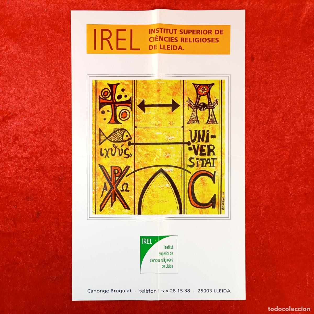 Carteles: CARTEL - INSITUT SUPERIOR DE CI&Egrave;NCIES RELIGIOSES DE LLEIDA - IREL - LLEIDA / 309