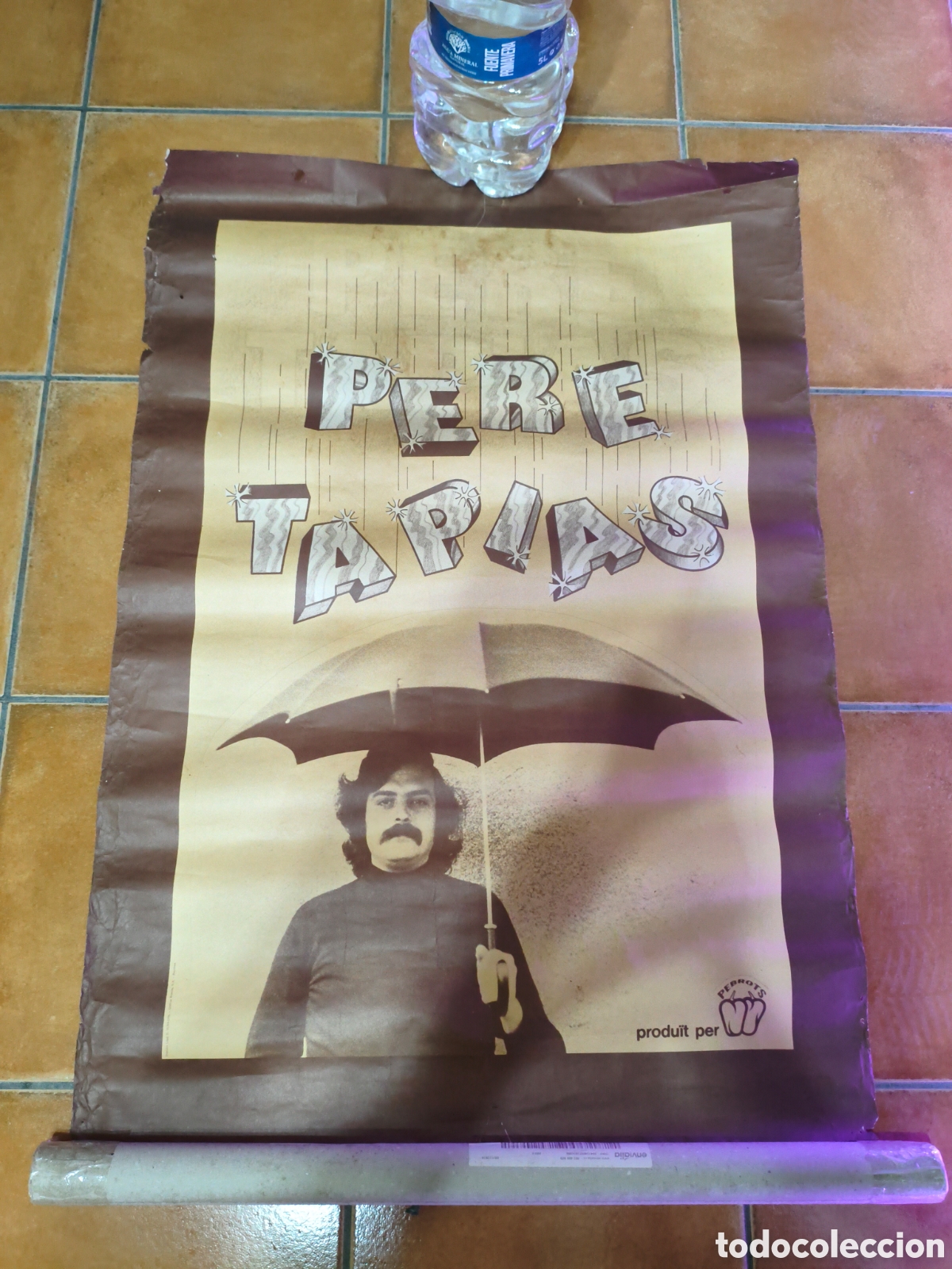Carteles: Antiguo poster Pere Tapias