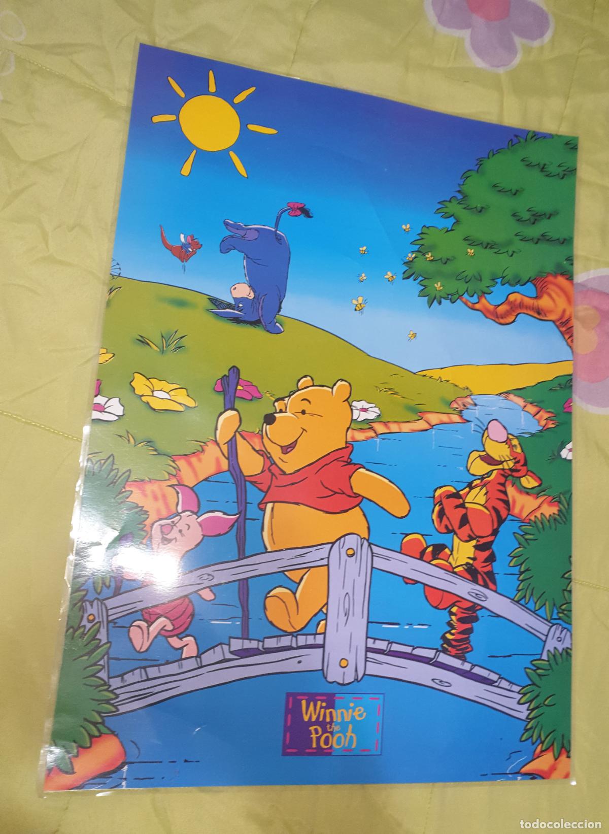 Carteles: GRAN POSTER PLASTIFICADO DE WINNIE THE POOH DISNEY