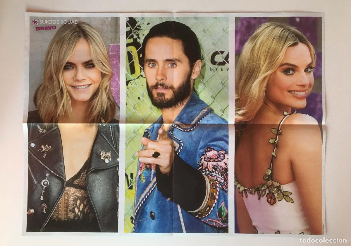 Carteles: Jared Leto Margot Robbie Cara Delevingne / Martina Stoessel Double-Sided Poster - HiClub Bulgaria