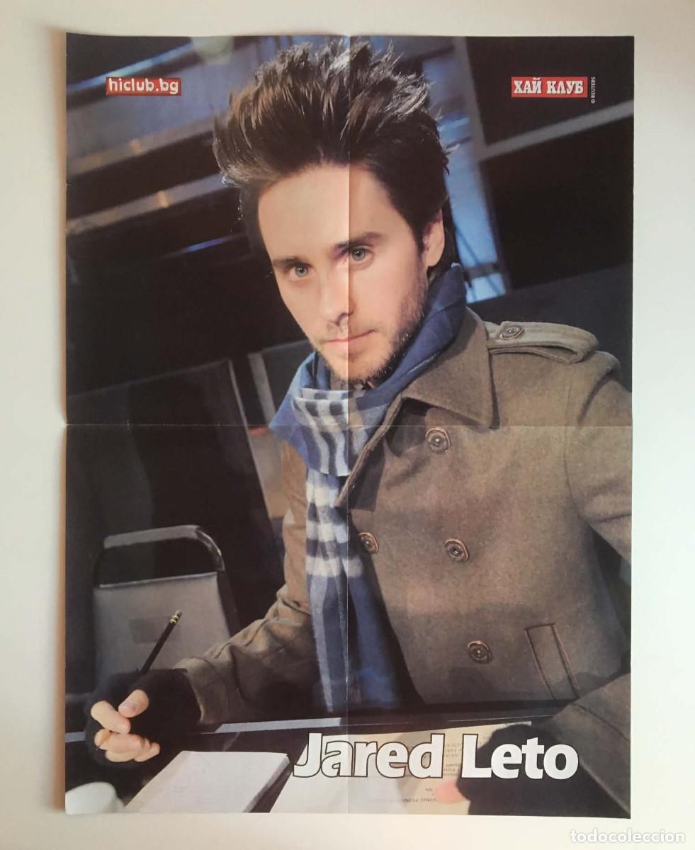 Carteles: Jared Leto 30 Seconds To Mars / Alessandra Ambrosio Large Double-Sided Poster A2 - HiClub Bulgaria