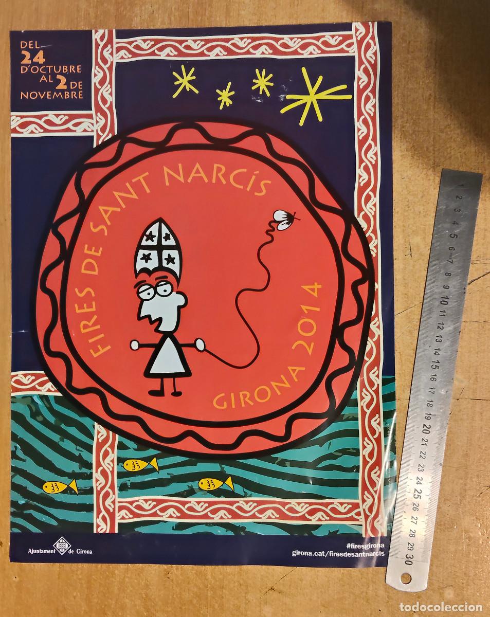 Carteles: cartel Fires de Sant Narc&iacute;s de Girona de 2014, celebradas del 24 de octubre al 2 de noviembre