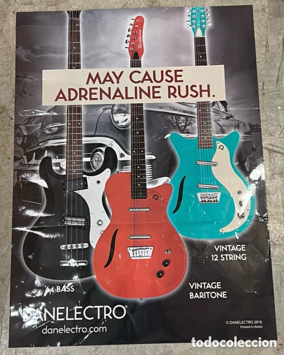 Carteles: Cartel. May Cause Adrenaline Rush. Danelectro. 2016.