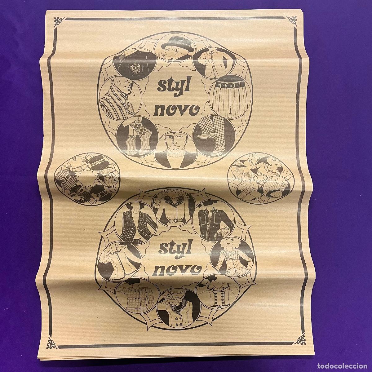 Carteles: CARTEL DE STYL NOVO. VINTAGE. A&Ntilde;OS 60