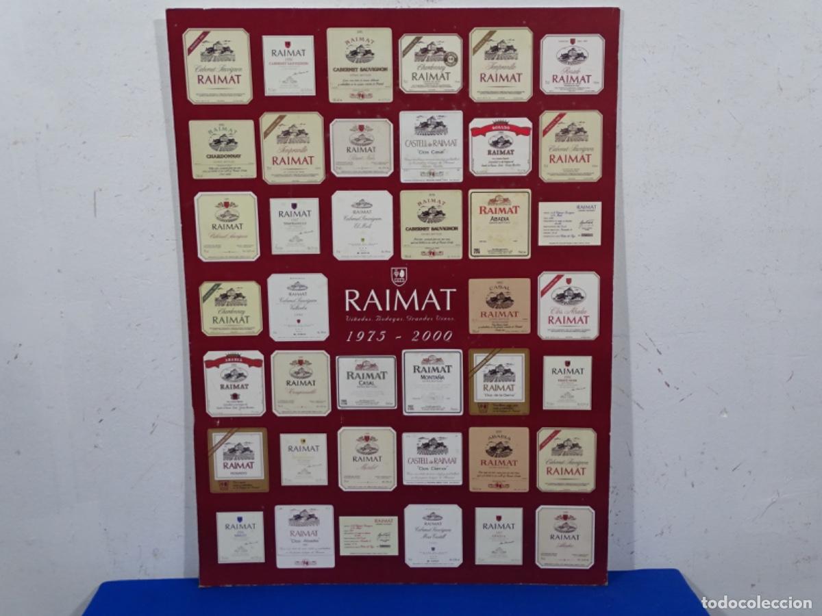 Affissi: CARTEL BODEGAS RAIMAT GRANS VINS 1975-2000.
