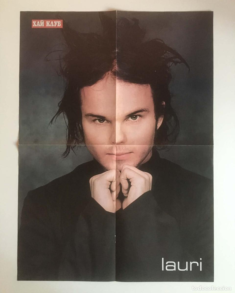 Carteles: Lauri Yl&ouml;nen The Rasmus / Mudvayne Original Double-Sided Mega Poster A2 - HiClub Magazine Bulgaria