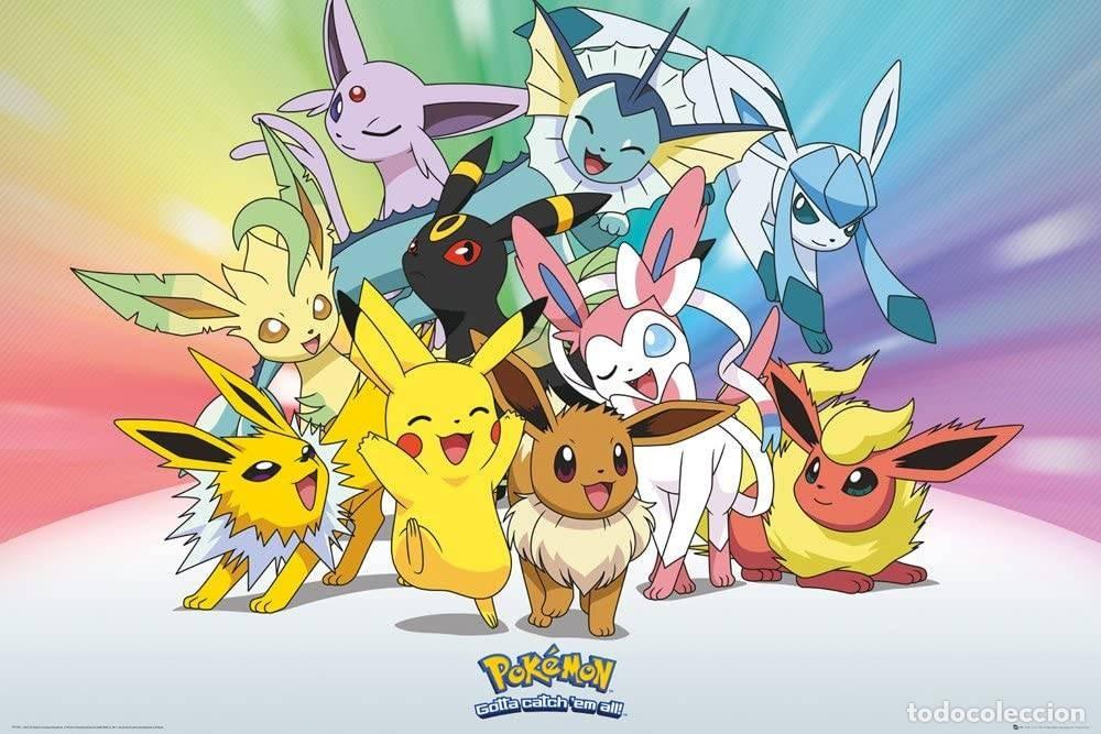Cartazes: Poster Eevee - Pokemon (POSTER 61x91.5)