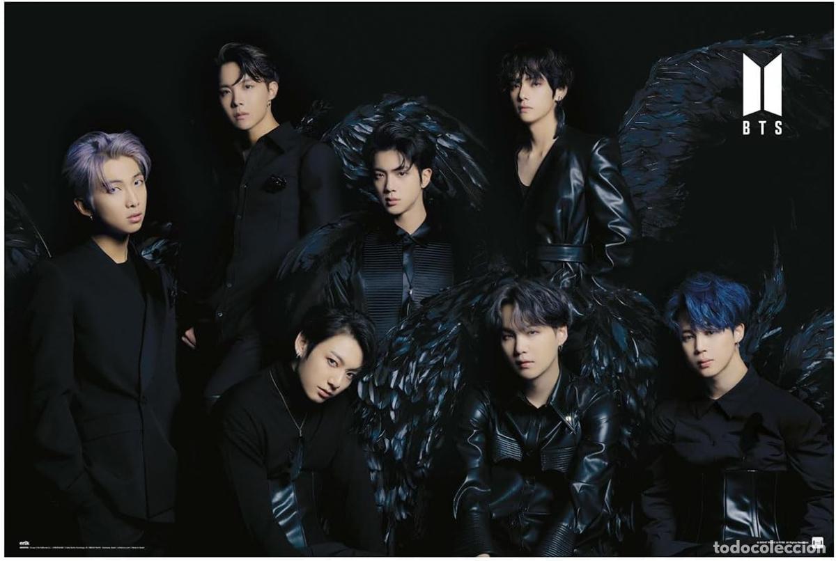 Carteles: Poster Black Wings - BTS (POSTER 61 x 91,5)