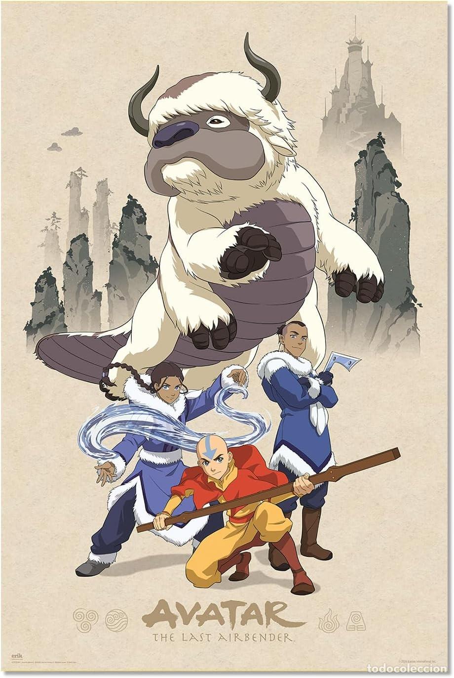 Carteles: Poster La Leyenda de Aang - Avatar (POSTER 61 x 91,5)