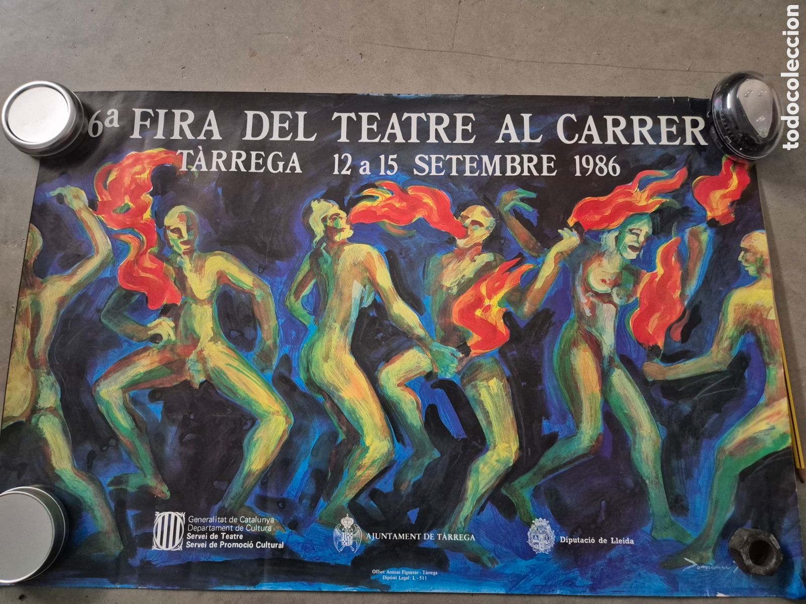 Carteles: FIRA TEATRE TARREGA 1986