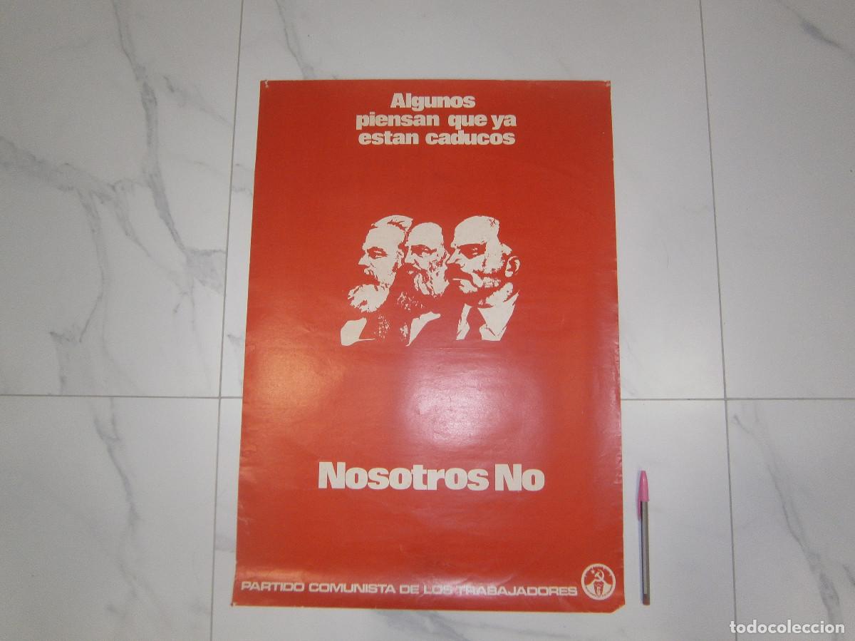 Carteles: CARTEL PARTIDO COMUNISTA DE LOS TRABAJADORES PCT