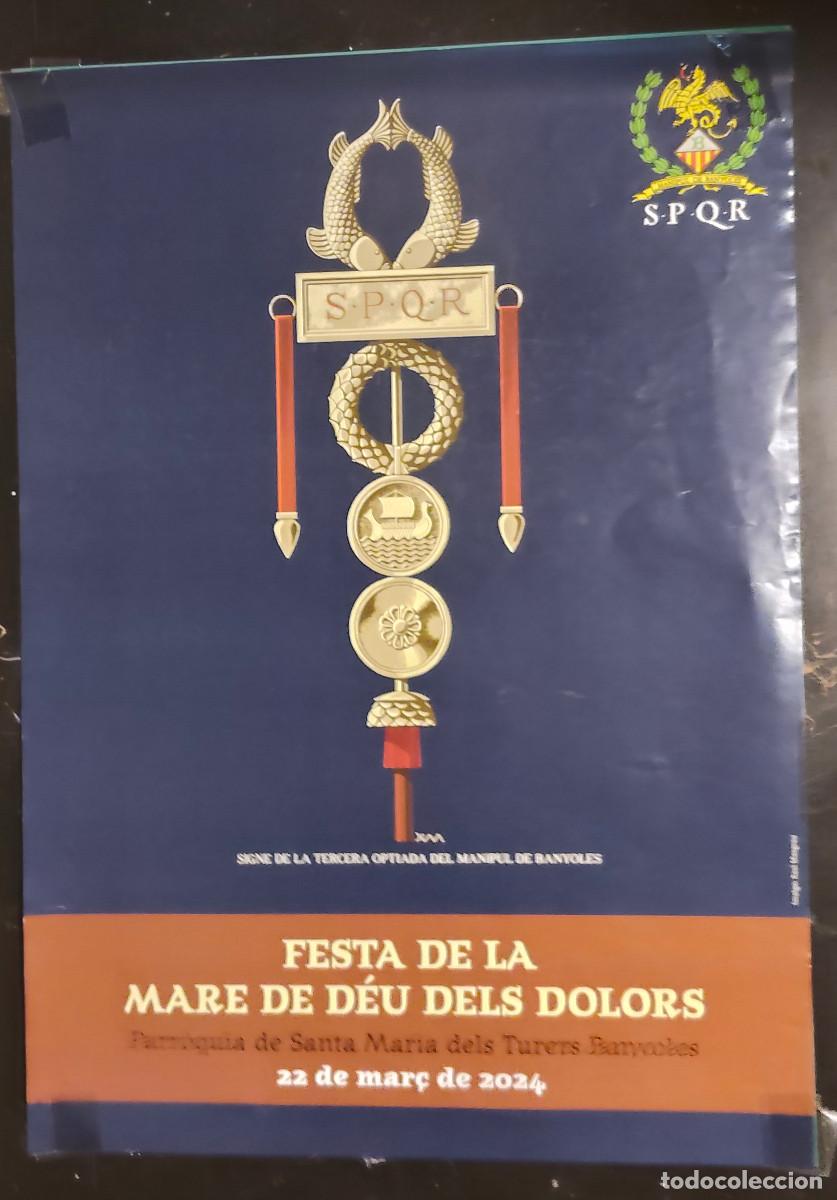 Carteles: Poster Cartel - festa mare de Deu dels dolors - banyoles - 2024