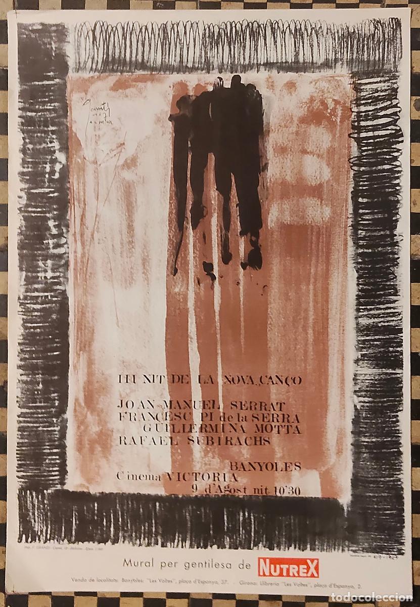 Carteles: cartel poster III nit de laa nova can&ccedil;o - TEATRe cinema victoria banyoles