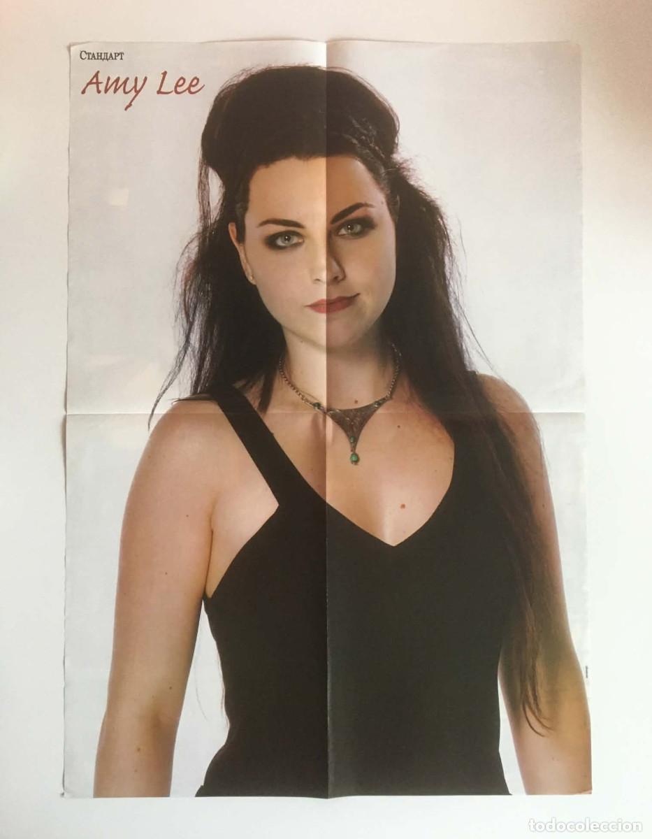 Carteles: Amy Lee Evanescence / Blue Original Double-Sided Poster A2 - Standart Bulgaria Music