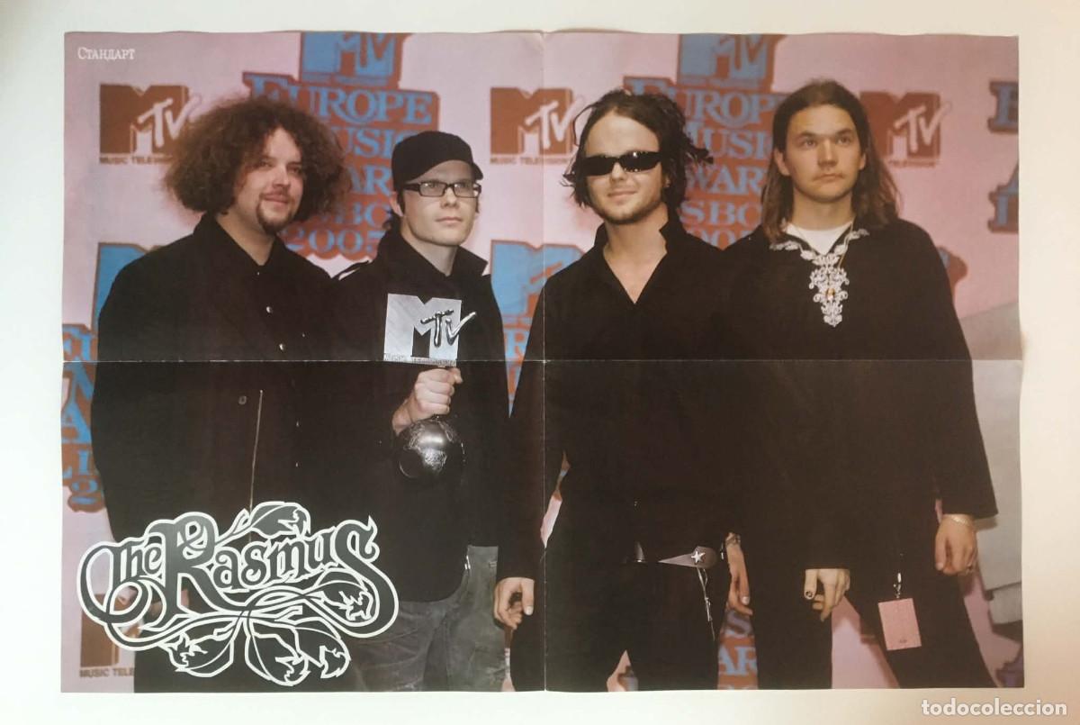 Carteles: The Rasmus / Lindsay Lohan Original Double-Sided Poster A2 - Standart Bulgaria Music Movie
